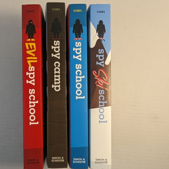 Stuart Gibbs Spy School Chapter Books 4 books English Paperback - Picture 14 of 14